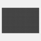 Chic Red Yellow Black White Tartan Art Patroon Inpakpapier Vel (Voorkant 2)