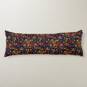 Chic Retro Floral Print Custom Body Pillow Lichaamskussen (Voorkant)