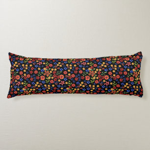 Chic Retro Floral Print Custom Body Pillow Lichaamskussen