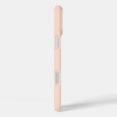 Chic Retro Monogram Script Blush Pink Schattige Tr Case-Mate iPhone Case (Achterkant / Rechts)