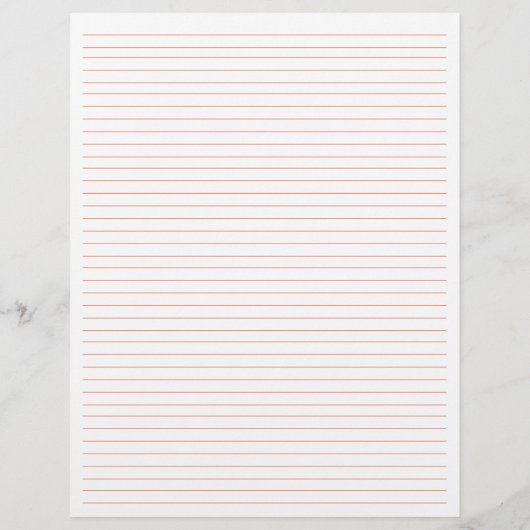 Chic Retro Roze Sinaasappel Geometrische Monogram  (Achterkant)