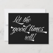 Chic Retro  Typografie is mijn beste man Kaart (Voorkant)