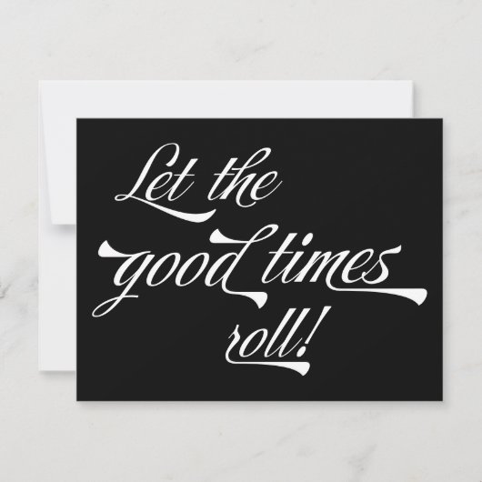 Chic Retro  Typografie is mijn beste man Kaart (Voorkant)