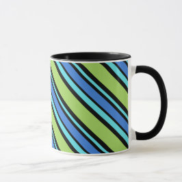 Chic Ringer Mok, Blue Moons Deckstoel Stripes Mok