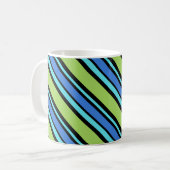 Chic Ringer Mok, Blue Moons Deckstoel Stripes Mok (Voorkant links)