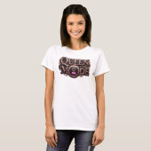 Chic Rode QUEEN MODE Shirt Ontwerp (Voorkant volledig)