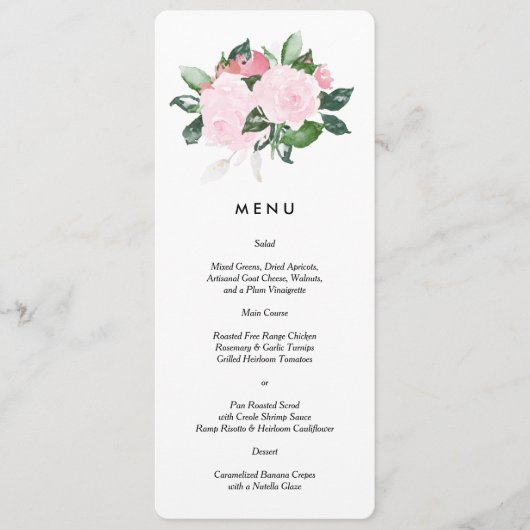 Chic-Romance | Menu (Voorkant)