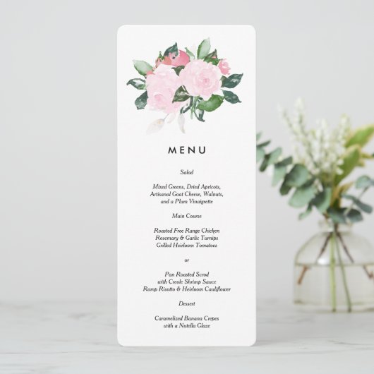 Chic-Romance | Menu (Staand voorkant)
