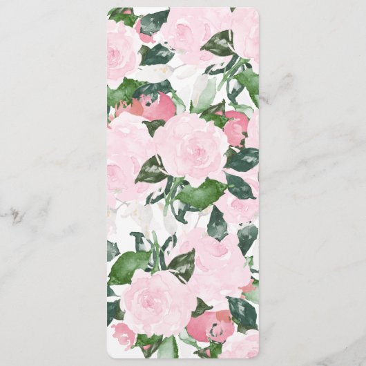 Chic-Romance | Menu (Achterkant)