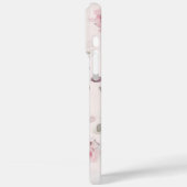 Chic Romantisch Roze Bloemen Case-Mate iPhone Case (Achterkant / Links)