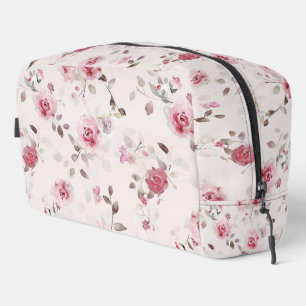 Chic Romantisch Roze Bloemen Toilettasje