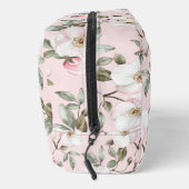 Chic Romantisch Roze Witte Bloemen Toilettasje (Rechts)