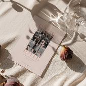  Chic Romantische bruiloft Save the Date Kaart