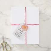 Chic-roos. Elegant Weddenschap Bedankt Gift Labels Cadeaulabel (Met Touw)