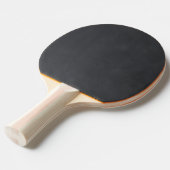 Chic Roos Gold Brushed Metal Monogram Initiaal Tafeltennisbatje (Achterkant Gekanteld)