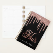 Chic Roos Gold Drids Hair Appointing Book Planner (Display)