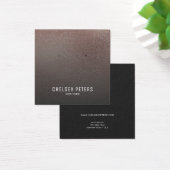 Chic Roos Gold en Black Earring Display Kaart (Bureau)