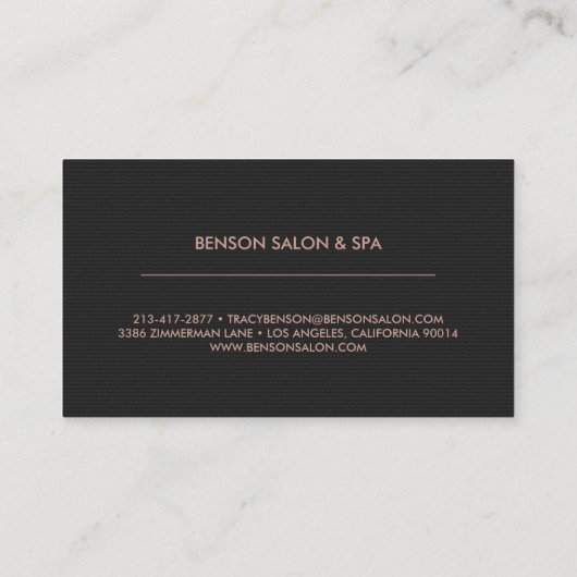 Chic Roos Gold Floral Loyalty (Achterkant)