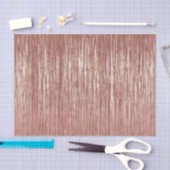 Chic Roos Gold Glam Tinsel Stripes Kerst Tissuepapier (Craft)