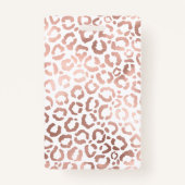 Chic Roos Gold Leopard Cheetah Animal Print Badge (Achterkant)