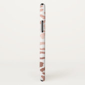 Chic Roos Gold Leopard Cheetah Animal Print Case-Mate iPhone Case (Achterkant / rechts)