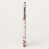 Chic Roos Gold Leopard Cheetah Animal Print Case-Mate iPhone Case (Achterkant/links)