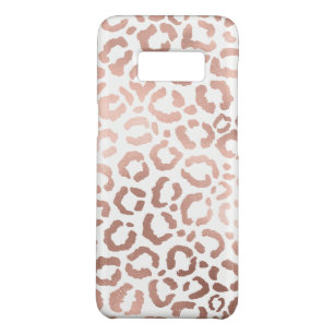 Chic Roos Gold Leopard Cheetah Animal Print Case-Mate Samsung Galaxy S8 Hoesje