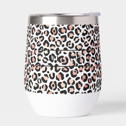 Chic Roos Gold Leopard print op maat (Links)