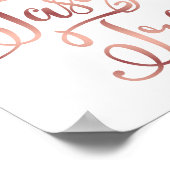 Chic Roos Gold TASTY TREATS Sign Print (Hoek)