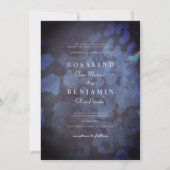  Chic Roos Gold Violet Arch Foto bruiloft Kaart (Achterkant)