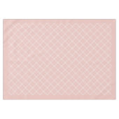 Chic Roos Goud Geruit Tafelkleed Stijl (Voorkant (Horizontaal))