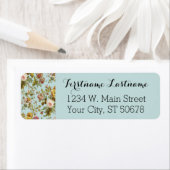 Chic  Roos ventilator kunstpatroon Etiket (Insitu)