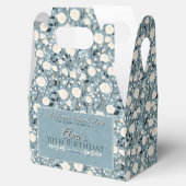 Chic Roos Verjaardag gunstbox voor dank je cadeau Bedankdoosjes (Geopend)