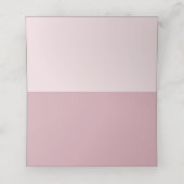 Chic Roos Weddenafel-kaart Plaatskaartje (Binnenkant ongevouwen)