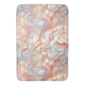 Chic rose gold iridescent mother of pearl badmat (Voorkant Verticaal)