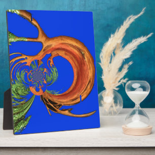 Chic Round Hakuna Matata Navy Blue collectie Fotoplaat