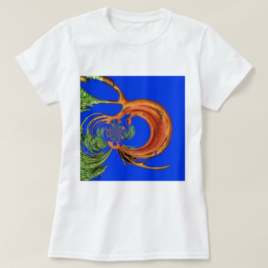 Chic Round Hakuna Matata Navy Blue collectie T-shirt (Design voorkant)