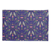 Chic Royal Blue Reiger Heritage Revival Kussensloop (Achterkant)