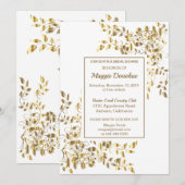 Chic Royal Bridal Shower Kaart (Voorkant / Achterkant)