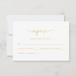 Chic Roze Bloemen Print RSVP Reactie