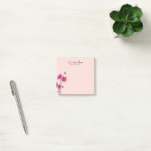 Chic roze Cherry Blossom Florals Blush Pink Post-it® Notes (Kantoor)