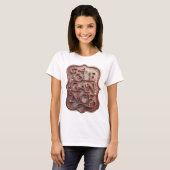 Chic Roze ELEGANCE Shirt Design (Voorkant volledig)