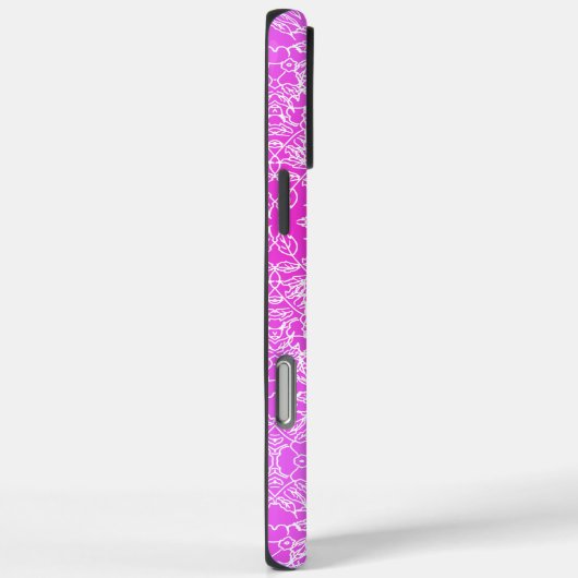 Chic roze flacon flesjespatroon draai Case-Mate iPhone case (Achterkant / Rechts)