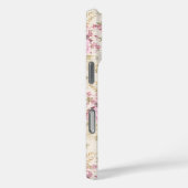 Chic roze Flowers Case-Mate iPhone Case (Achterkant / Rechts)