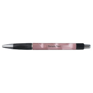 Chic Roze Geometrische Pen – Stijlvol & Slank