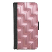 Chic Roze Geometrische Telefoonhoes – Stijlvol
