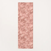 Chic roze Glitz Zebra Afdrukken Yogamat (Voorkant)