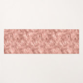 Chic roze Glitz Zebra Afdrukken Yogamat (Voorkant (horizontaal))