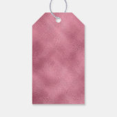 Chic Roze Kant Cadeaulabel (Achterkant)