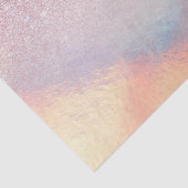 Chic roze litter Iridescent Holographic Gradient Tissuepapier (Detail)
